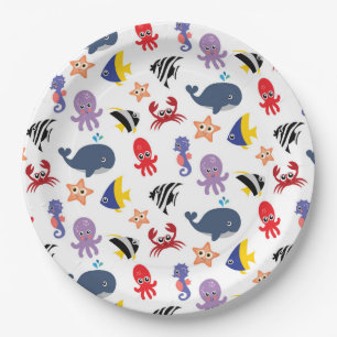 Under the Sea Paper Plate