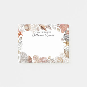 Under the sea personalized post-it notes
