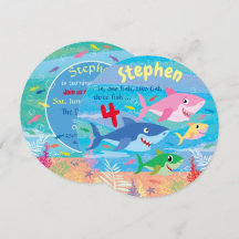 Under the Sea, Shark 4th Birthday Party