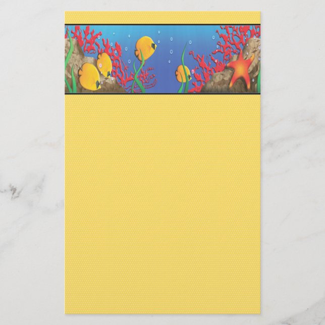 Under The Sea Stationery (Front)