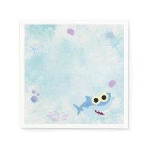 "Under the Sea" themed Paper Napkin