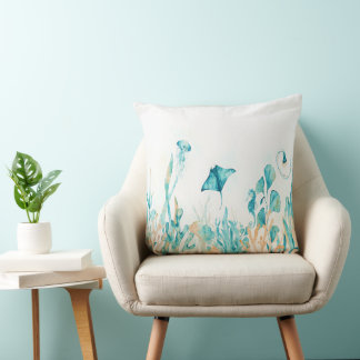 Under the Sea Throw Pillow