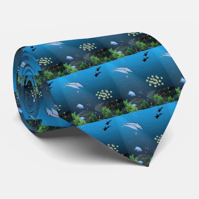 Under the Sea Tie (Rolled)