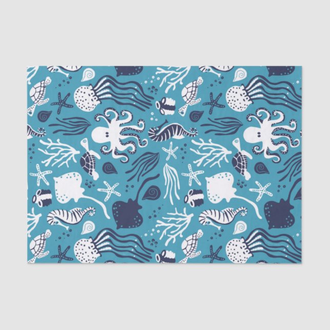 Under the Sea Tissue Paper (Front)