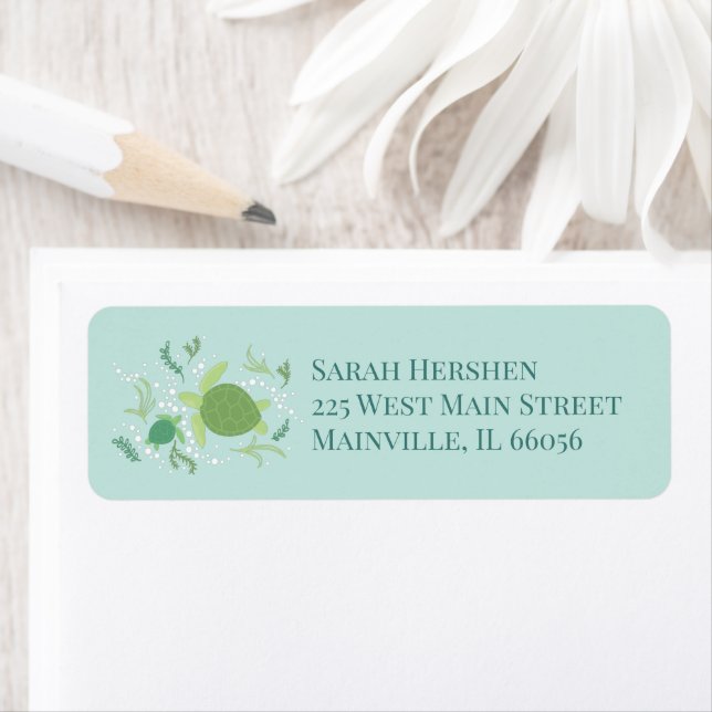 Under the Sea Turtles Baby Shower (Insitu)