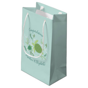 Under the Sea Turtles Baby Shower Small Gift Bag