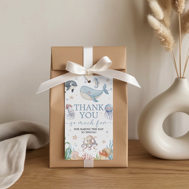 Under the Sea Whale Favour Tags (Creator Uploaded)