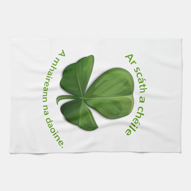 Under the shelter of each other people survive kitchen towel (Horizontal)