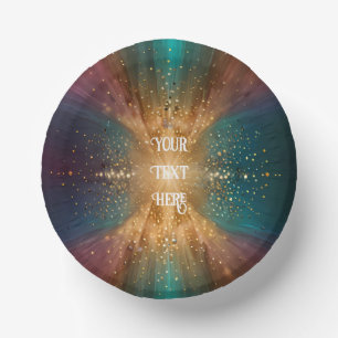 Under the Stars: A Celebration of Love Paper Plate