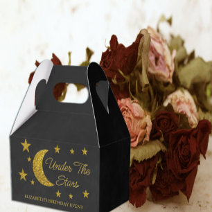 Under The Stars Birthday Favor Box