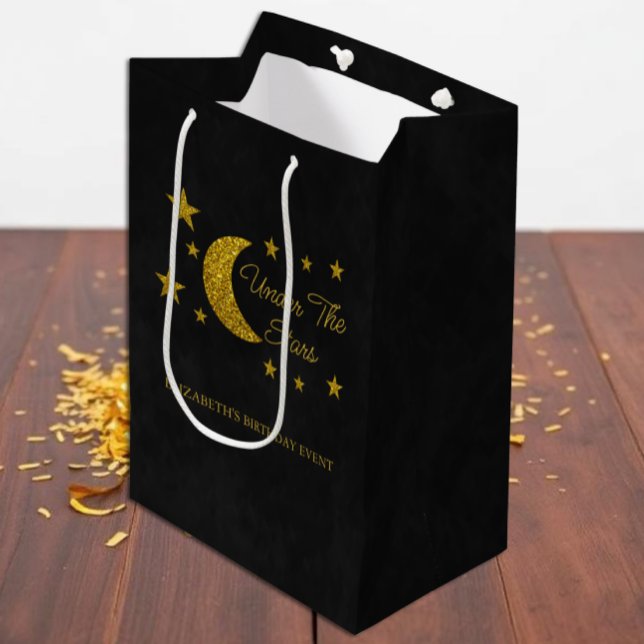Under The Stars Birthday Medium Gift Bag (Creator Uploaded)