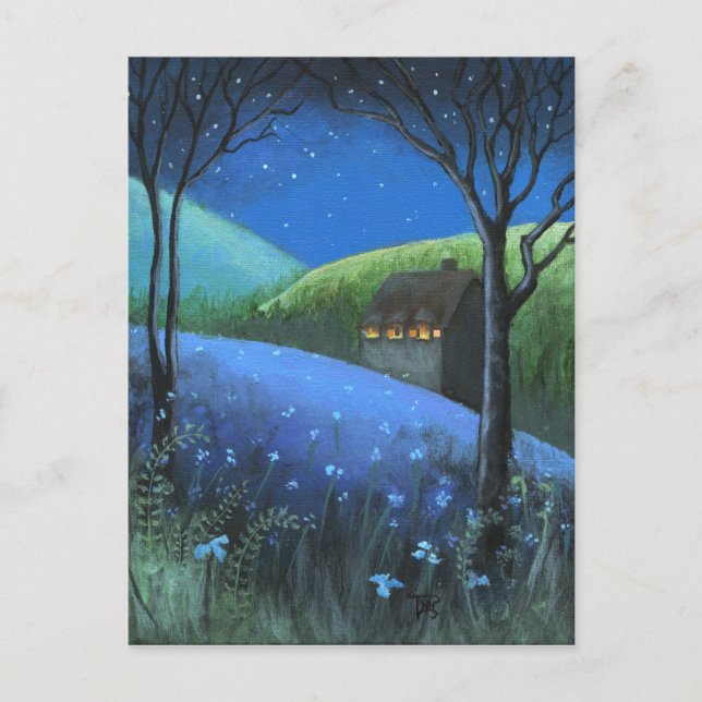 Under the Stars Blank Postcard (Front)