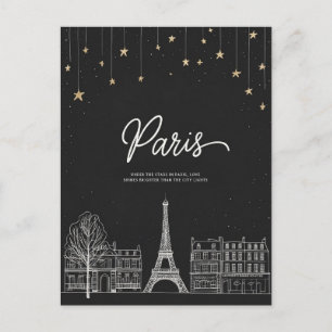 Under the Stars in Paris I Postcard