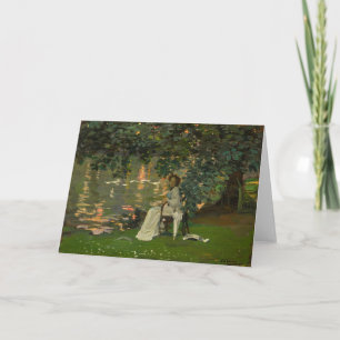 Under The Trees, Ranelagh Sir John Lavery Card