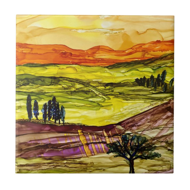 Under The Tuscan Sun   Tile (Front)