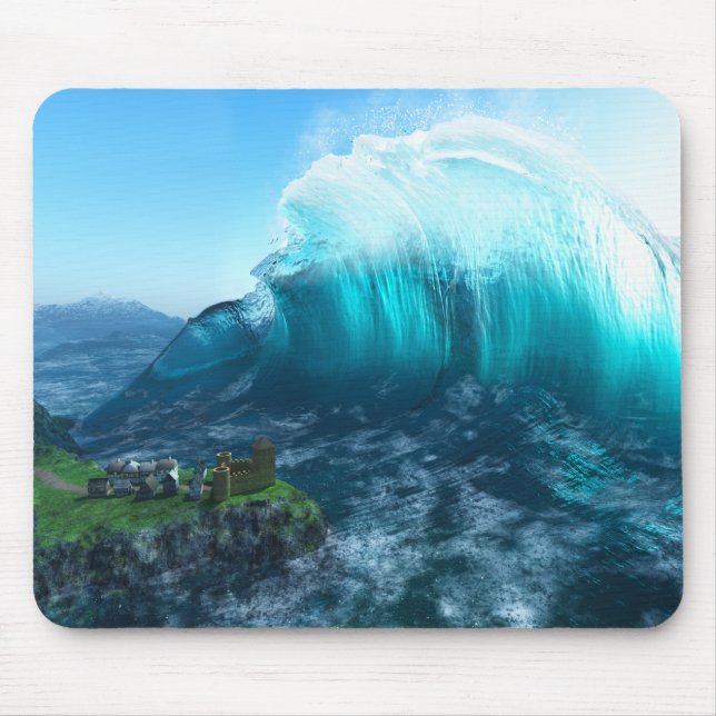 Under the Wave Mousepad (Front)