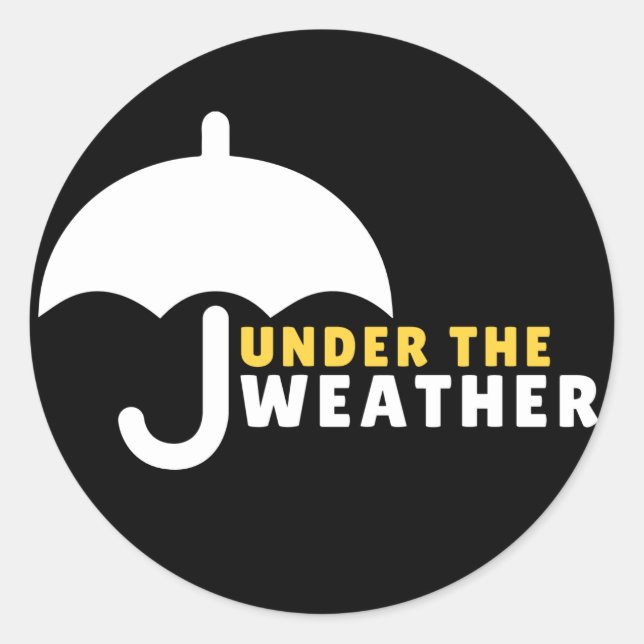 Under the weather Sticker (Front)