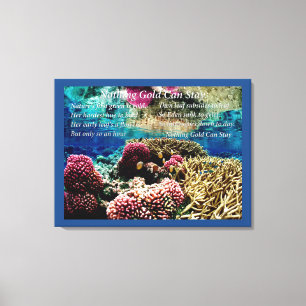 Under Water Canvas Print