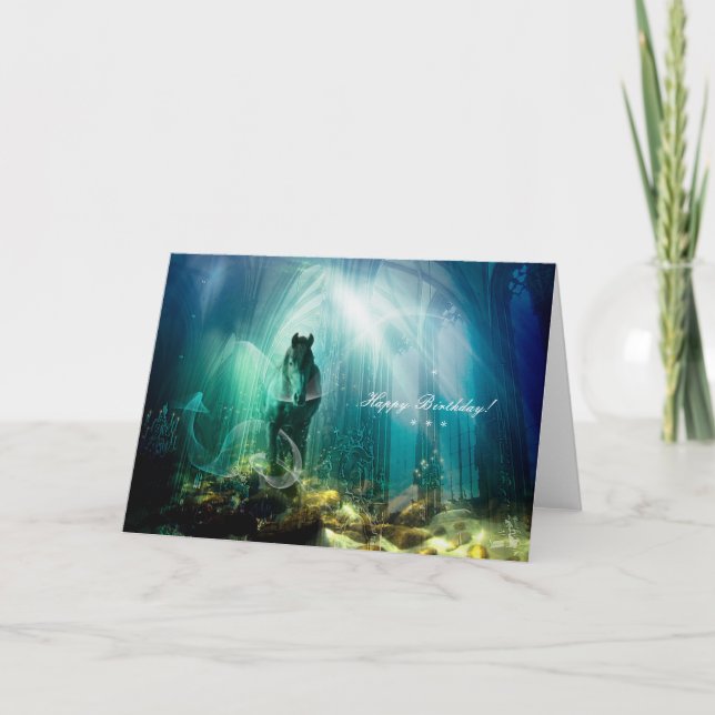 Under Water - Greeting Card (Front)