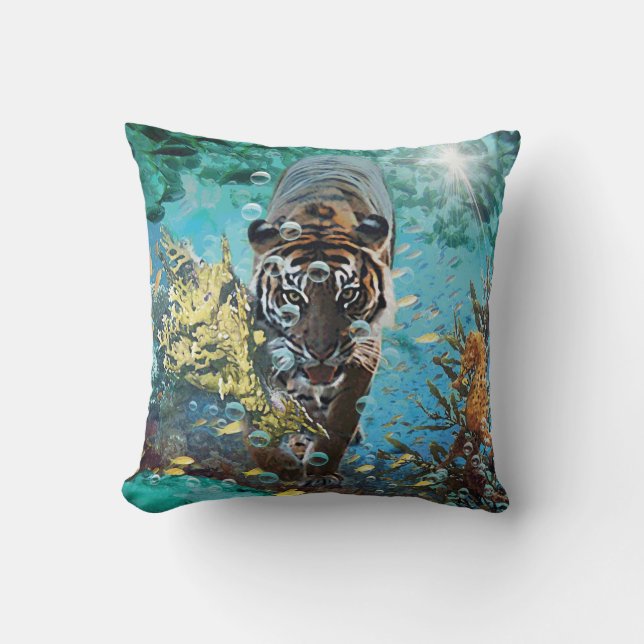Under Water - Pillow (Front)