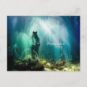 Under Water - Postcard