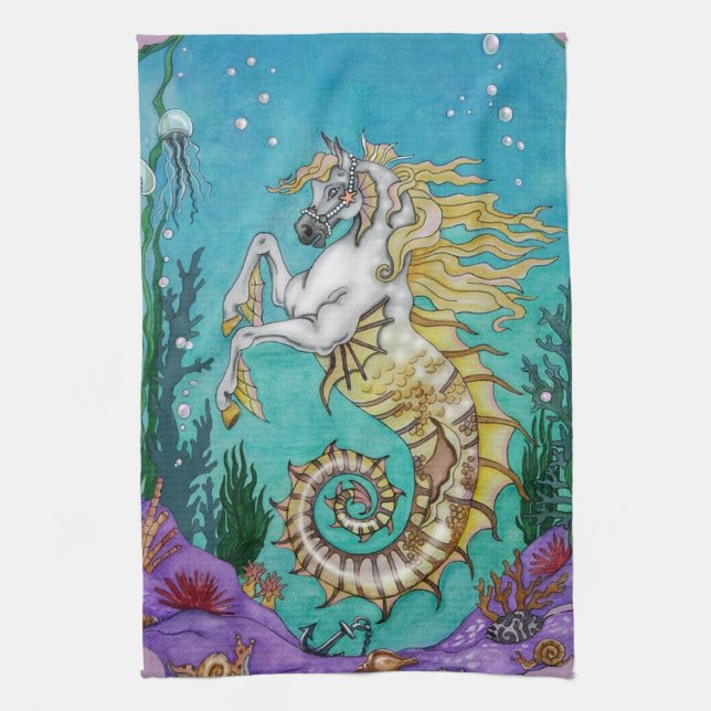 Under WaterHorse Kitchen Towel (Vertical)