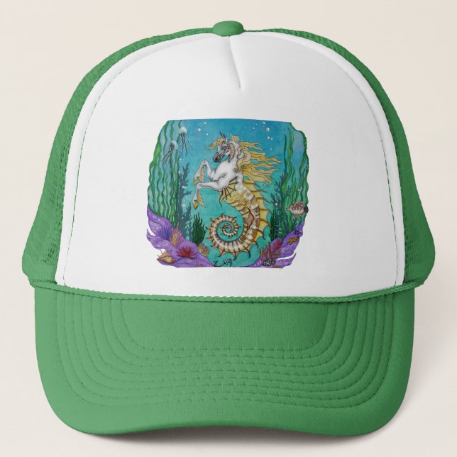 Under WaterHorse Trucker Hat (Front)