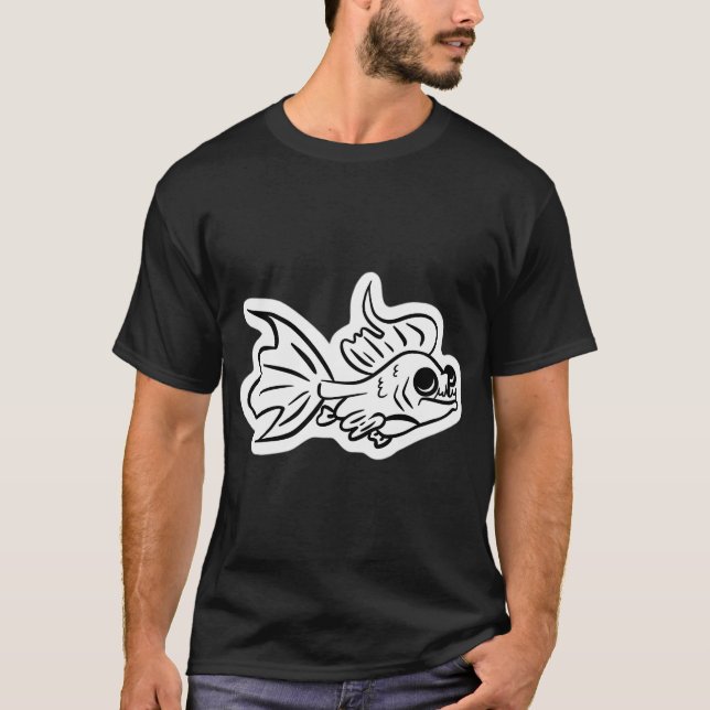 Underbite dumb fish T-Shirt (Front)