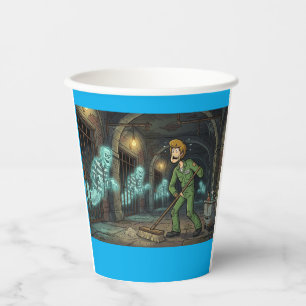 Undercover and Afraid Paper Cups