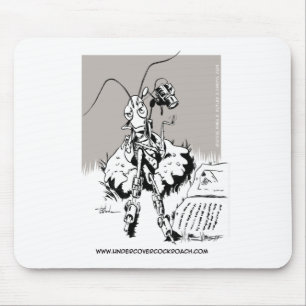 Undercover Cockroach Mouse Pad