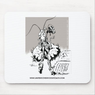 Undercover Cockroach Mouse Pad