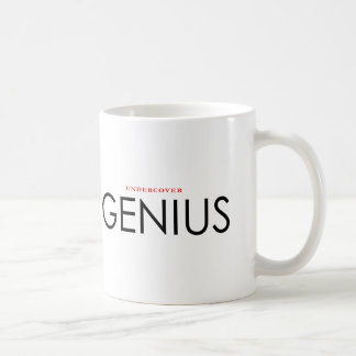Undercover Genius Coffee Mug