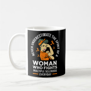 Underestimate The Spirit Of A Woman Ms Warrior   Coffee Mug