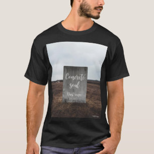 Underground concrete streetwear Black T-shirt