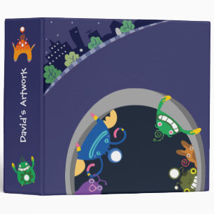 Underground Monsters 1 Binder