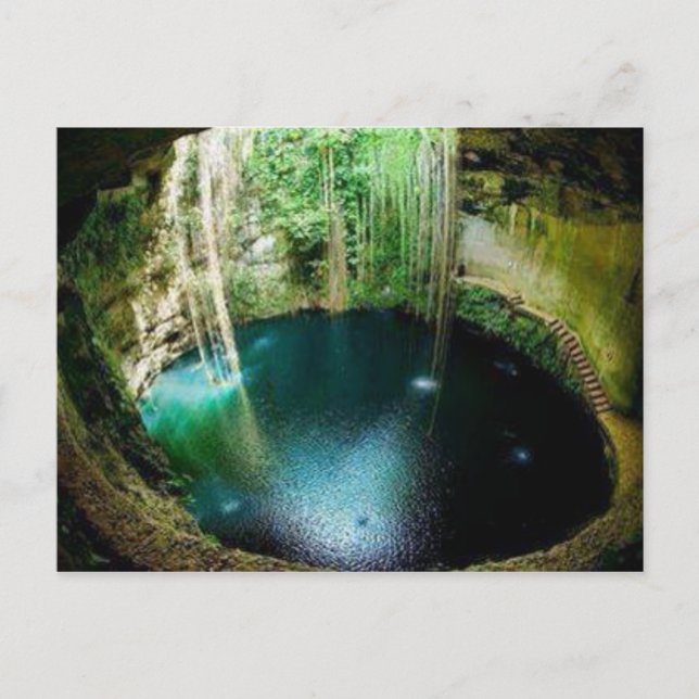 Underground Natural Cenote Postcard (Front)