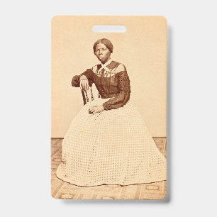 Underground Railroad Abolitionist Harriet Tubman Badge