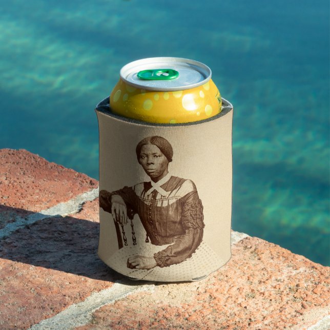 Underground Railroad Abolitionist Harriet Tubman  Can Cooler (In Situ Pool)