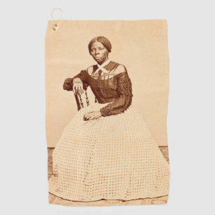 Underground Railroad Abolitionist Harriet Tubman Golf Towel