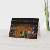 "Underground Rivalry" Get Well Card