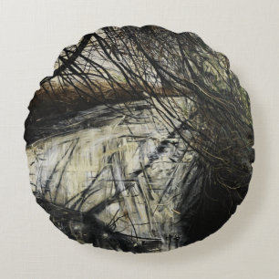 Undergrowth 2010 round pillow