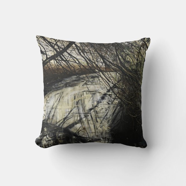 Undergrowth 2010 throw pillow (Front)