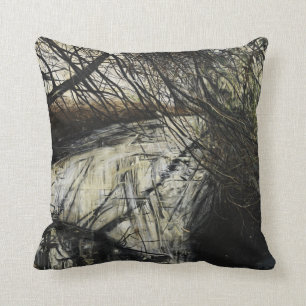 Undergrowth 2010 throw pillow
