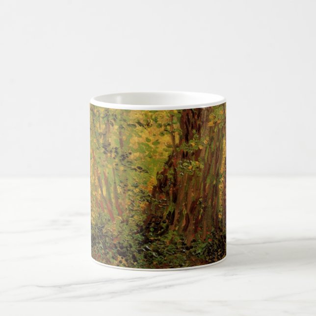 Undergrowth by Vincent van Gogh Coffee Mug (Center)