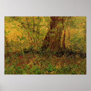 Undergrowth by Vincent van Gogh Poster
