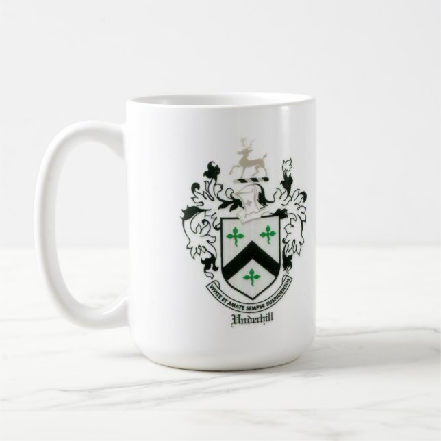 Underhill Crest Coffee Mug (Left)