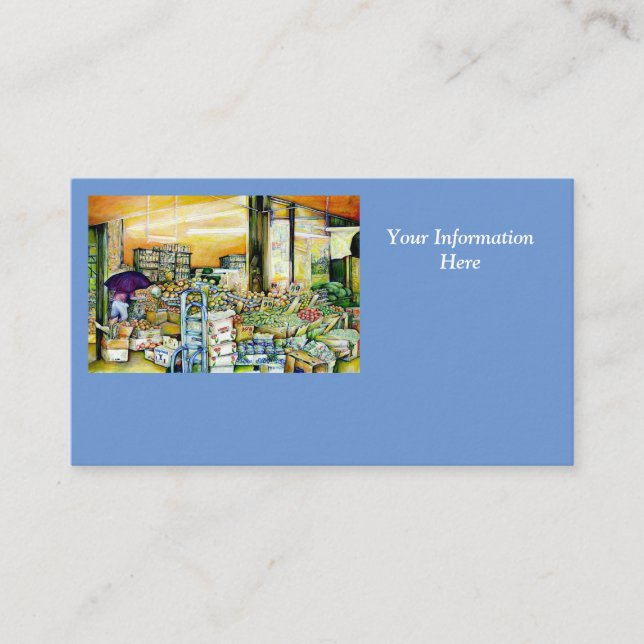 Undermining Artistic Gentrification Business Card (Front)