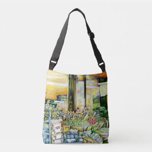 Undermining Artistic Gentrification Crossbody Bag