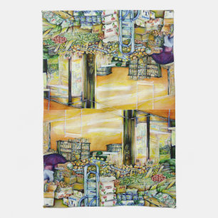 Undermining Artistic Gentrification Kitchen Towel