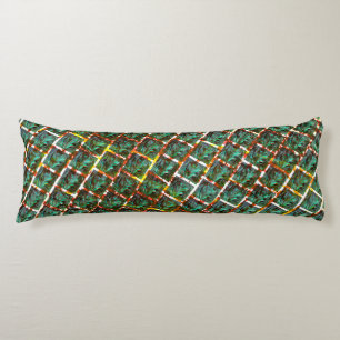 Underneath the dirty and rusty grille body pillow